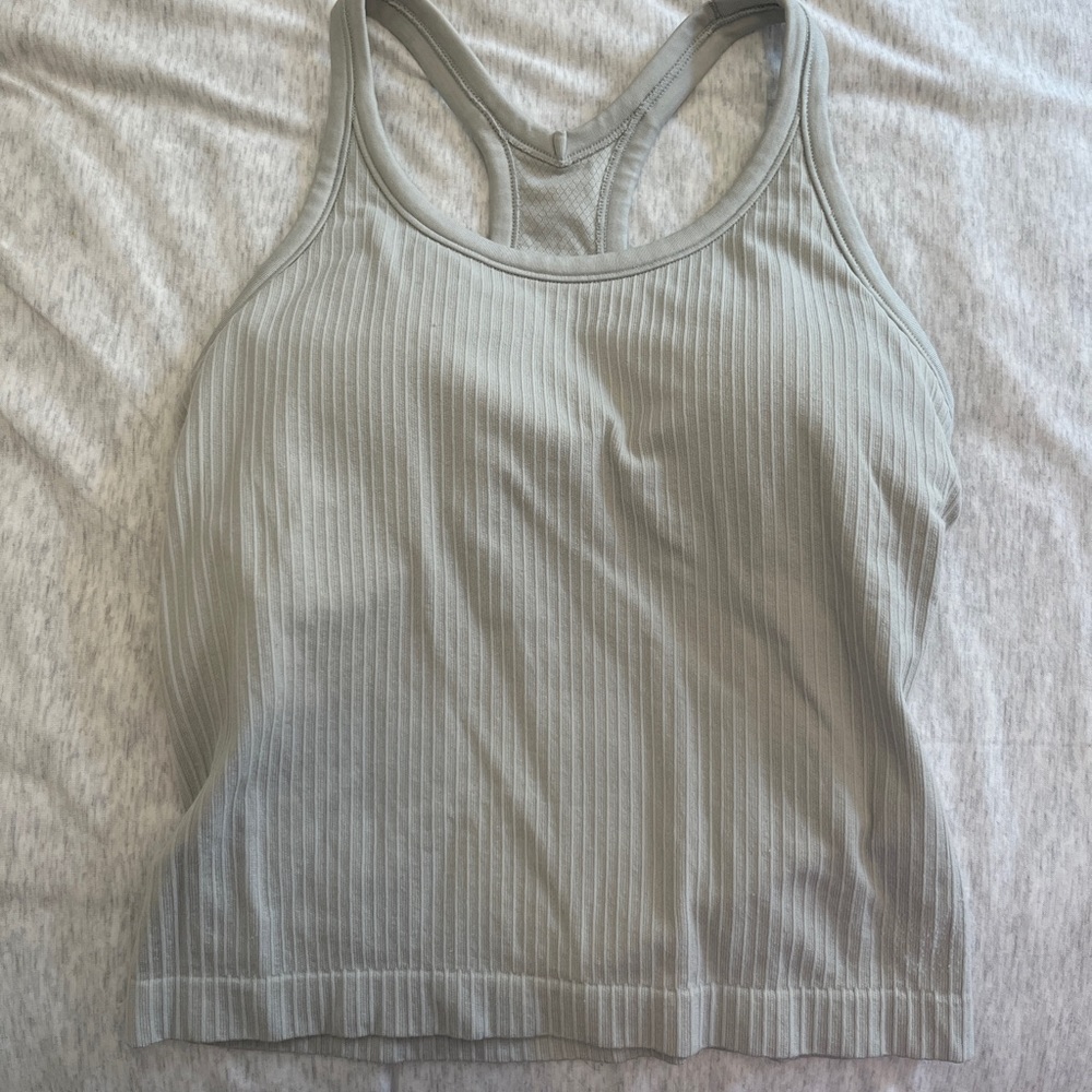 CRZ yoga ribbed crop tank